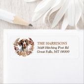 ドイツショートポインタードウオータムリース ラベル (インサイチュ)