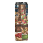 ドイツショートポインターホリデーベーキング:フェスティバル タンブラー (裏面)