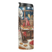 ドイツショートポインターホリデーベーキング:フェスティバル タンブラー (回転右)