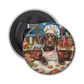 ドイツショートポインターホリデーベーキング:フェスティバル 栓抜き (正面)