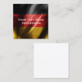 ドイツシルク国旗 スクエア名刺 (正面/裏面)