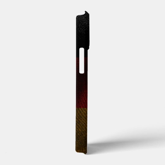 ドイツシルク国旗 Case-Mate iPhoneケース (裏面 / 右)