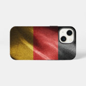 ドイツシルク国旗 iPhoneケース (裏面横)