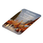 ドイツスタイルクリスマスマーケットグリーティングキッチュ マグネット (左側)