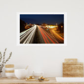 ドイツストップの高速道路 ポスター (キッチン)