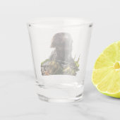 ドイツスパニエル犬ワッテルフンド ショットグラス (裏面)