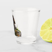 ドイツスパニエル犬ワッテルフンド ショットグラス (右)