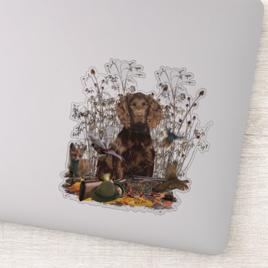 ドイツスパニエル犬ワッテルフンド シール (詳細)