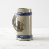 ドイツスパニエル犬ワッテルフンド ビールジョッキ (正面左)