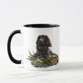 ドイツスパニエル犬ワッテルフンド マグカップ