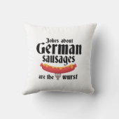 ドイツソーセージ クッション (裏面)