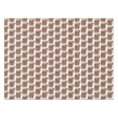 ドイツチョコレートケーキスライス誕生日パーティーピース テーブルクロス (正面(横))