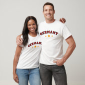 ドイツチームサッカーサッカーTシャツ Tシャツ (ユニセックス)