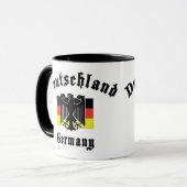 ドイツドイツの旗 マグカップ (正面左)