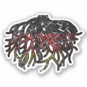 ドイツドイツルーツ伝統プライド シール (正面)