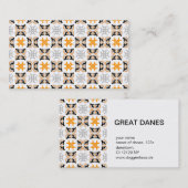 ドイツドッゲンビジテンカルテン 名刺 (正面/裏面)