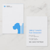 ドイツドッゲンビジテンカルテン 名刺 (正面/裏面)