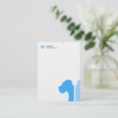 ドイツドッゲンビジテンカルテン 名刺 (スタンド正面)