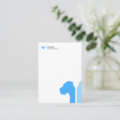 ドイツドッゲンビジテンカルテン 名刺 (スタンド正面)