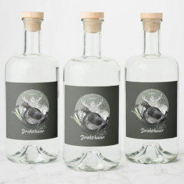 ドイツドラフター リキュールボトルラベル