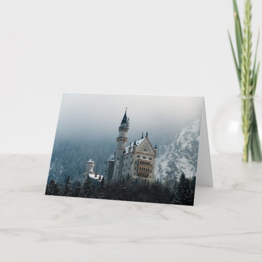 ドイツノイシュヴァンシュタイン城 カード (正面)