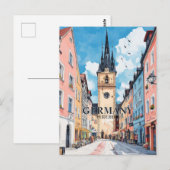 ドイツハイデルベルグ旅行 ポストカード (正面/裏面)