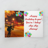 ドイツハッピーバースデー! カード (内部)