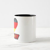 ドイツハート ツートーンマグカップ (中央)