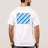 ドイツババリアの旗 Tシャツ (裏面)