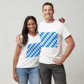ドイツババリアの旗 Tシャツ (ユニセックス)
