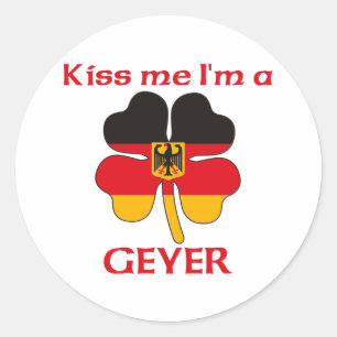 ドイツパーソナライズされたキスMe I'Geyer ラウンドシール