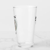 ドイツパーソナライズされたシェパードパパ タンブラーグラス (左)