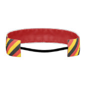 ドイツパーソナライズされた国旗 アスレチックヘッドバンド (裏面)