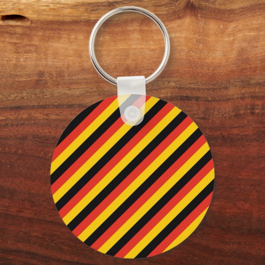 ドイツパーソナライズされた国旗 キーホルダー (裏面)