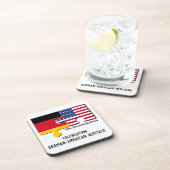 ドイツパーソナライズされた系アメリカ人 コースター (右側)