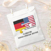 ドイツパーソナライズされた系アメリカ人 フェイバーバッグ (クリップ留めされた状態)