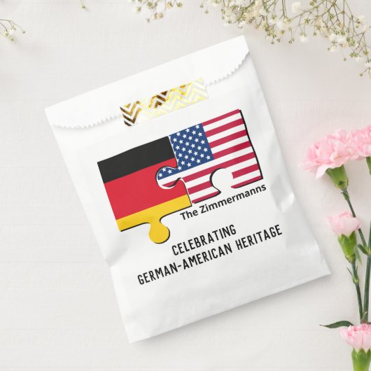 ドイツパーソナライズされた系アメリカ人 フェイバーバッグ (封をした状態)