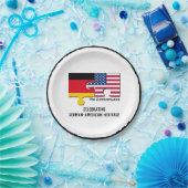 ドイツパーソナライズされた系アメリカ人 ペーパープレート (パーティー)