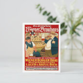 ドイツビールハウスインスパイアヴィンテージ ポストカード (スタンド正面)