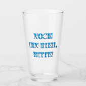 ドイツビールフェスティバルおもしろいビール引用文オクトーバーフェスト タンブラーグラス (正面)