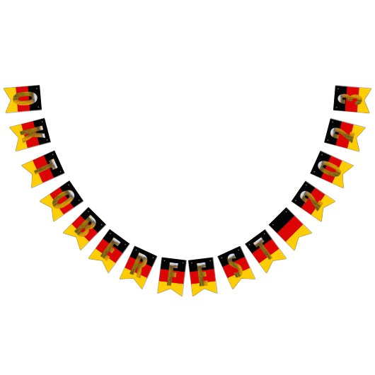 ドイツビールフェスティバルオクトーバーフェスト2023 バンティングフラッグ (全)