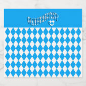 ドイツビールフェスティバル名前をカスタムするオクトーバーフェスト ビールラベル (シングルラベル)