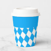 ドイツビールフェスティバル名前をカスタムするオクトーバーフェスト 紙コップ (裏面)