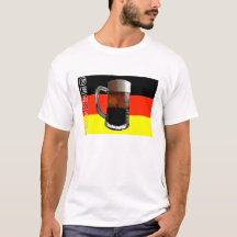 ドイツビール国旗Tシャツ。