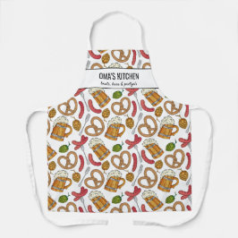 ドイツビール&ブラッツシェフオマズキッチンカスタム エプロン