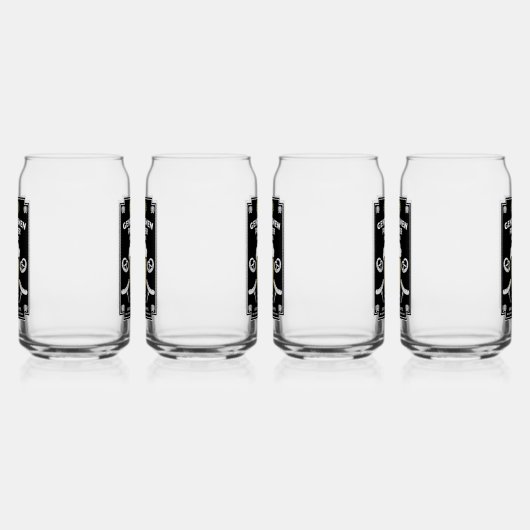 ドイツピルスナービールとソーセージ ガラス缶 (右)