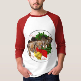 ドイツピンシャークリスマスプレゼント Tシャツ
