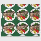 ドイツピンシャークリスマス ラッピングペーパー (フラット)