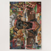 ドイツピンシャーホリデーベーキング:フェスティバルクリスマス ジグソーパズル (縦)