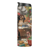 ドイツピンシャーホリデーベーキング:フェスティバルクリスマス タンブラー (回転右)